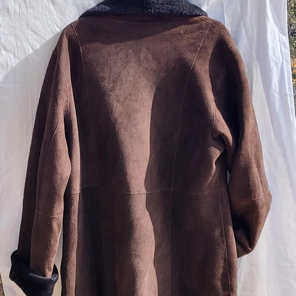 Shearling Coat Jacket - image 6